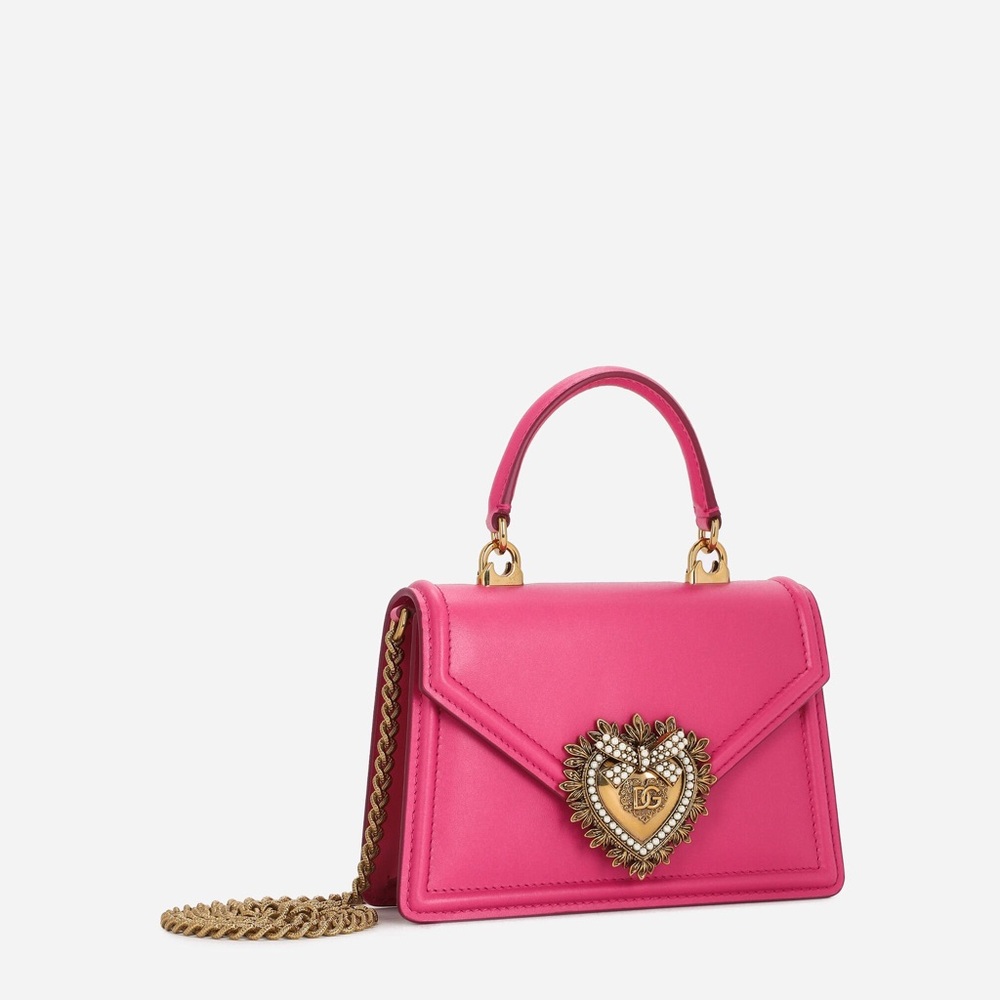 Dolce & Gabbana - Small calfskin Devotion bag - Authentic - Like New